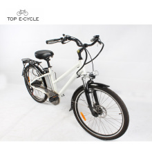 Nueva bicicleta eléctrica CE / EN15194 de la bici de la ciudad del neumático kenda del verde 26 &quot;aprobada